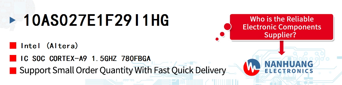 10AS027E1F29I1HG Altera IC SOC CORTEX-A9 1.5GHZ 780FBGA