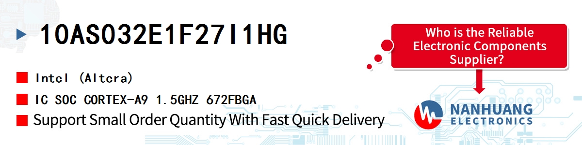 10AS032E1F27I1HG Altera IC SOC CORTEX-A9 1.5GHZ 672FBGA