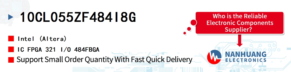10CL055ZF484I8G Altera IC FPGA 321 I/O 484FBGA