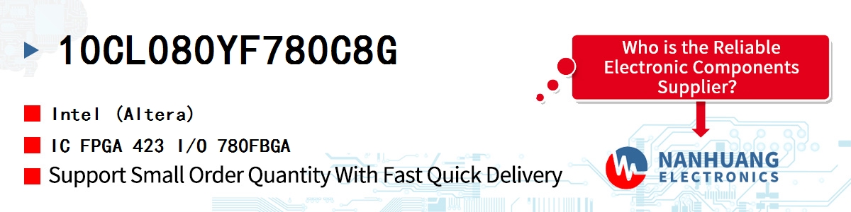 10CL080YF780C8G Altera IC FPGA 423 I/O 780FBGA