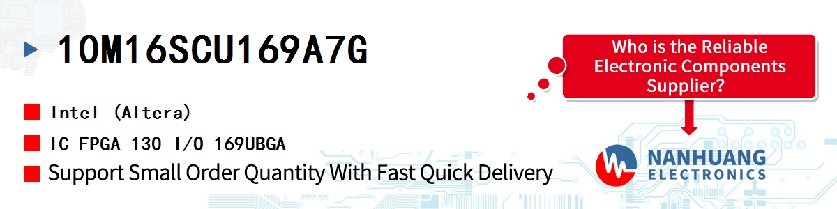 10M16SCU169A7G Altera IC FPGA 130 I/O 169UBGA