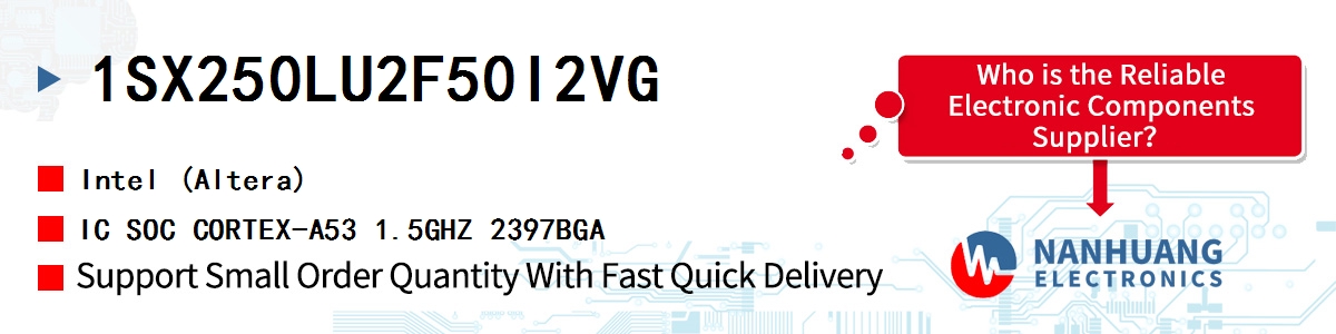 1SX250LU2F50I2VG Altera IC SOC CORTEX-A53 1.5GHZ 2397BGA