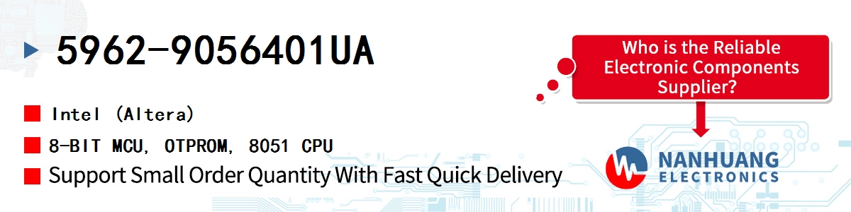 5962-9056401UA Altera 8-BIT MCU, OTPROM, 8051 CPU
