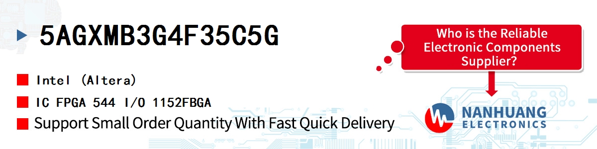 5AGXMB3G4F35C5G Altera IC FPGA 544 I/O 1152FBGA
