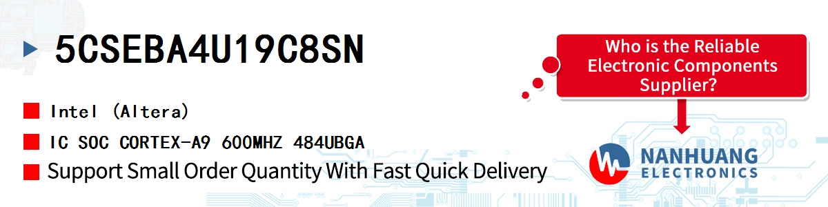 5CSEBA4U19C8SN Altera IC SOC CORTEX-A9 600MHZ 484UBGA