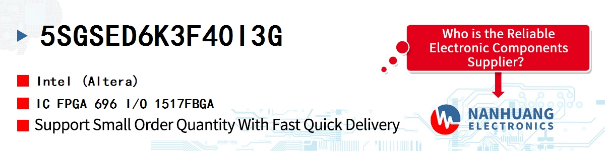 5SGSED6K3F40I3G Altera IC FPGA 696 I/O 1517FBGA