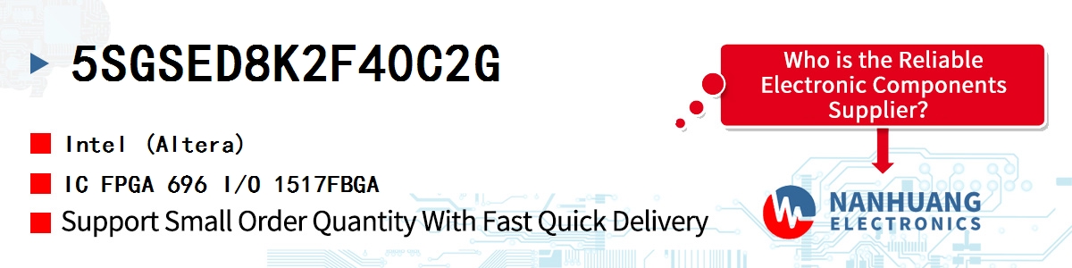 5SGSED8K2F40C2G Altera IC FPGA 696 I/O 1517FBGA