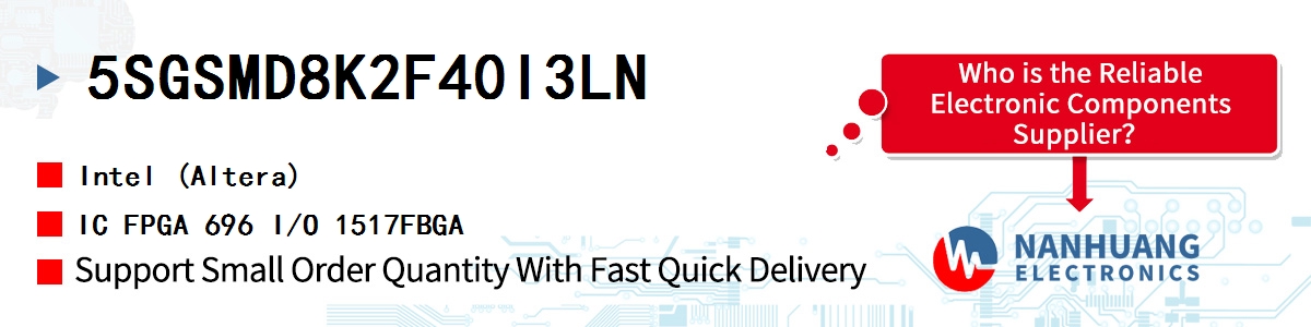 5SGSMD8K2F40I3LN Altera IC FPGA 696 I/O 1517FBGA