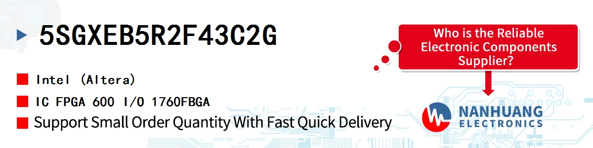 5SGXEB5R2F43C2G Altera IC FPGA 600 I/O 1760FBGA