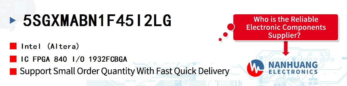 5SGXMABN1F45I2LG Altera IC FPGA 840 I/O 1932FCBGA