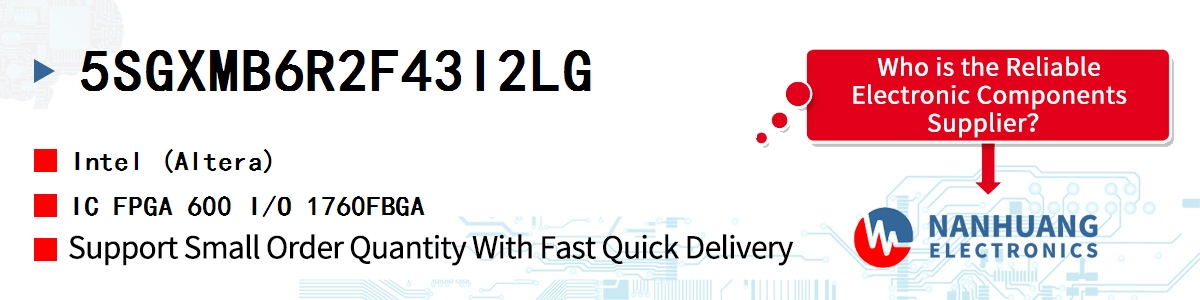 5SGXMB6R2F43I2LG Altera IC FPGA 600 I/O 1760FBGA