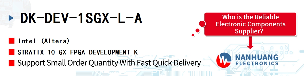 DK-DEV-1SGX-L-A Altera STRATIX 10 GX FPGA DEVELOPMENT K