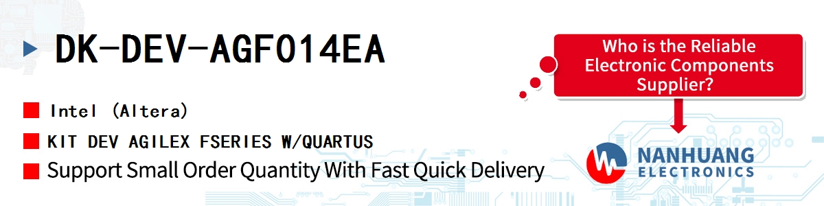 DK-DEV-AGF014EA Altera KIT DEV AGILEX FSERIES W/QUARTUS