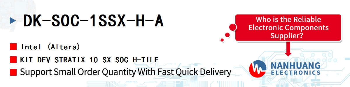 DK-SOC-1SSX-H-A Altera KIT DEV STRATIX 10 SX SOC H-TILE