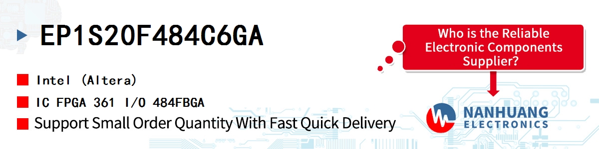 EP1S20F484C6GA Altera IC FPGA 361 I/O 484FBGA