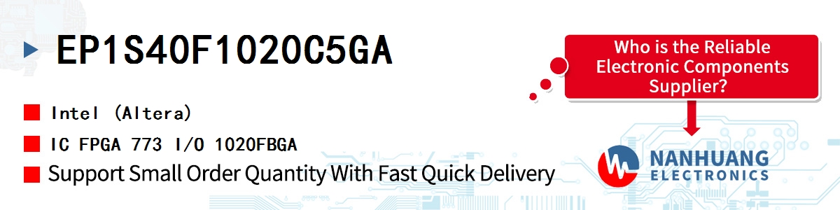 EP1S40F1020C5GA Altera IC FPGA 773 I/O 1020FBGA