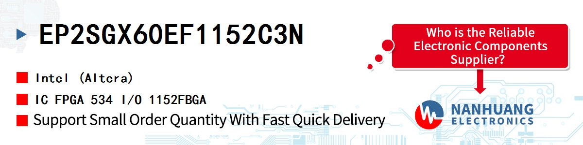 EP2SGX60EF1152C3N Altera IC FPGA 534 I/O 1152FBGA