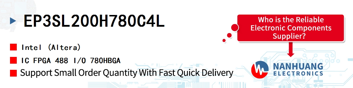 EP3SL200H780C4L Altera IC FPGA 488 I/O 780HBGA