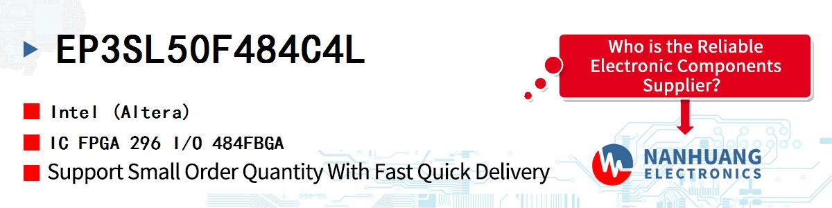 EP3SL50F484C4L Altera IC FPGA 296 I/O 484FBGA