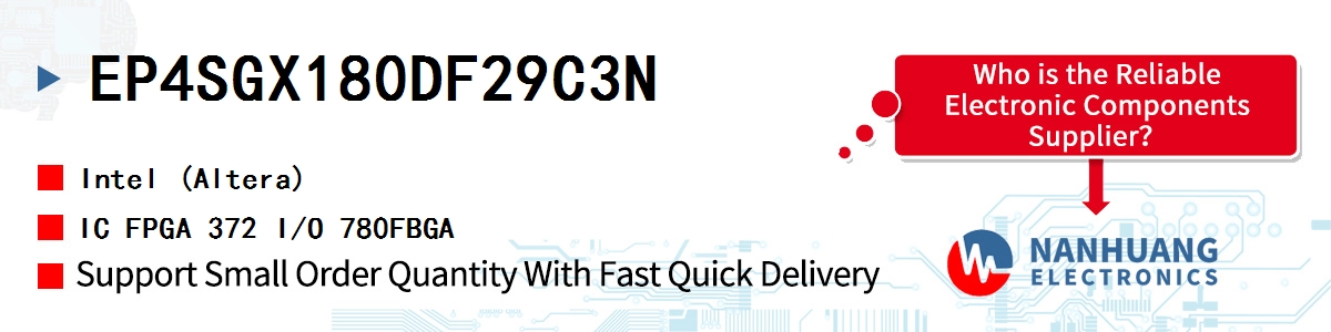 EP4SGX180DF29C3N Altera IC FPGA 372 I/O 780FBGA