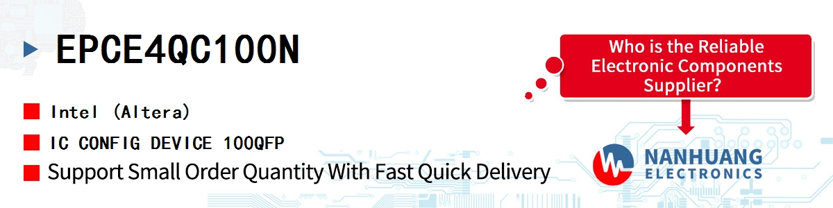 EPCE4QC100N Altera IC CONFIG DEVICE 100QFP