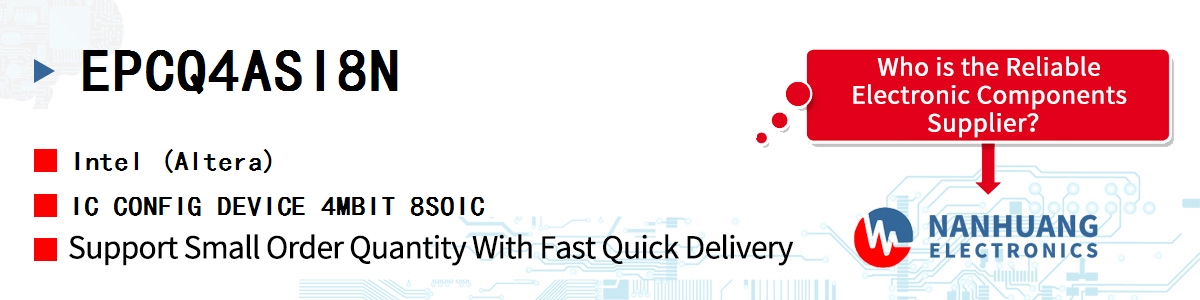 EPCQ4ASI8N Altera IC CONFIG DEVICE 4MBIT 8SOIC