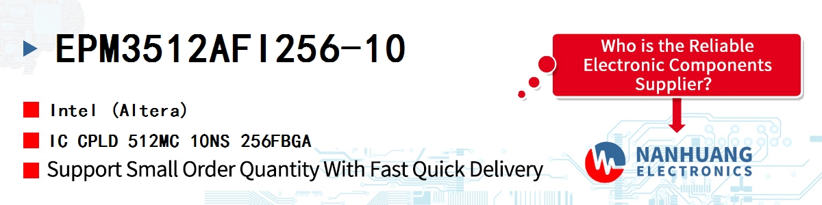 EPM3512AFI256-10 Altera IC CPLD 512MC 10NS 256FBGA