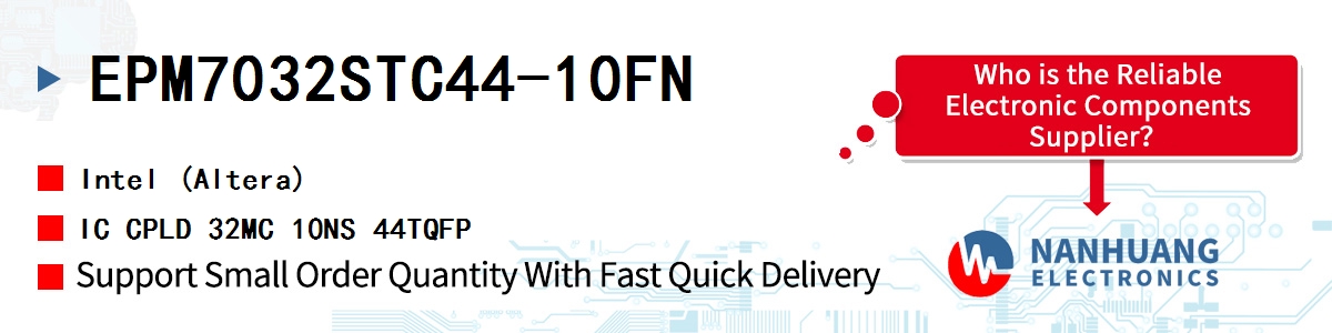 EPM7032STC44-10FN Altera IC CPLD 32MC 10NS 44TQFP