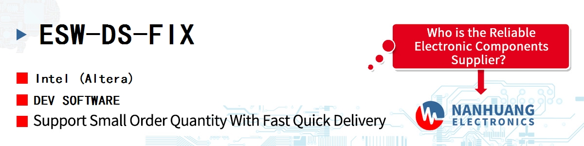ESW-DS-FIX Altera DEV SOFTWARE