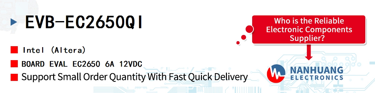 EVB-EC2650QI Altera BOARD EVAL EC2650 6A 12VDC