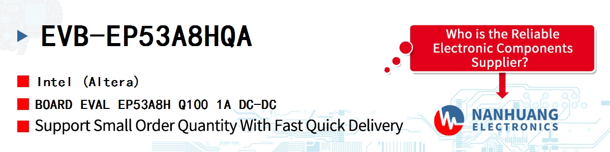 EVB-EP53A8HQA Altera BOARD EVAL EP53A8H Q100 1A DC-DC