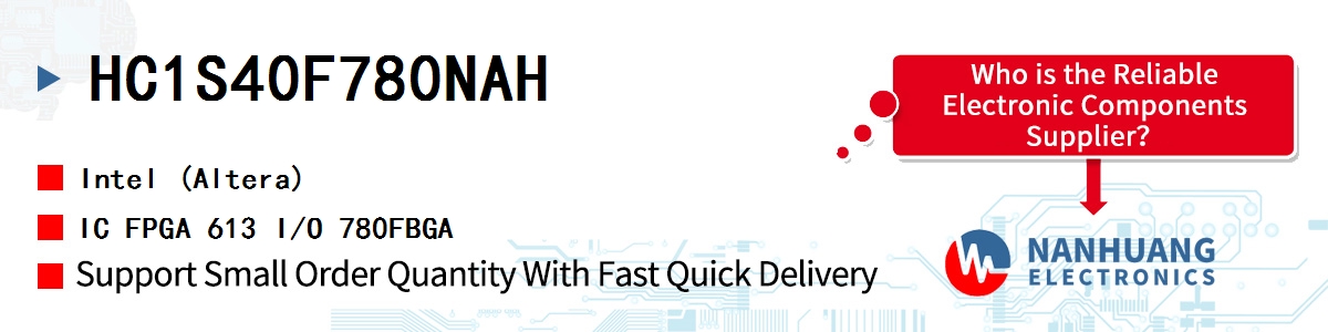HC1S40F780NAH Altera IC FPGA 613 I/O 780FBGA