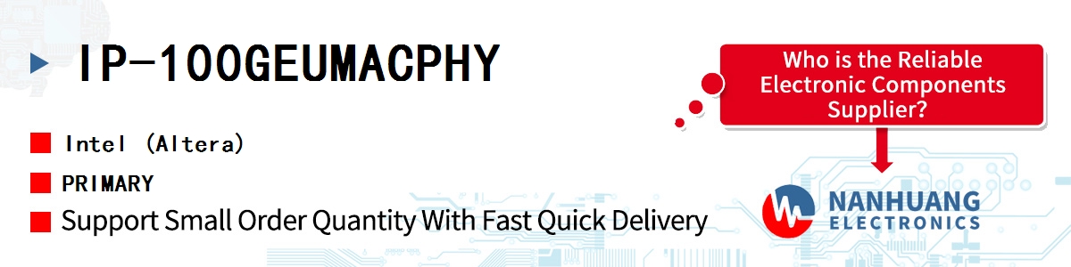 IP-100GEUMACPHY Altera PRIMARY