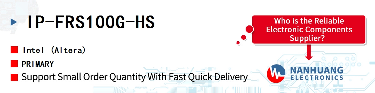 IP-FRS100G-HS Altera PRIMARY