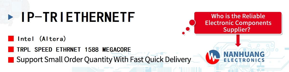 IP-TRIETHERNETF Altera TRPL SPEED ETHRNET 1588 MEGACORE