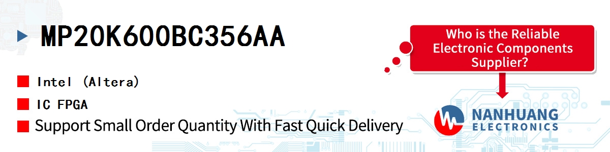 MP20K600BC356AA Altera IC FPGA