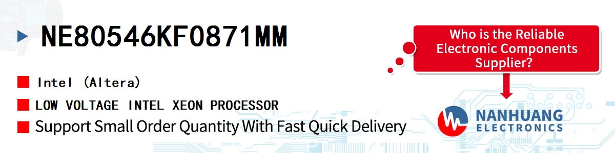 NE80546KF0871MM Altera LOW VOLTAGE INTEL XEON PROCESSOR