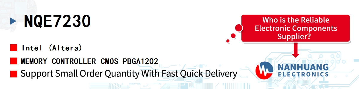NQE7230 Altera MEMORY CONTROLLER CMOS PBGA1202