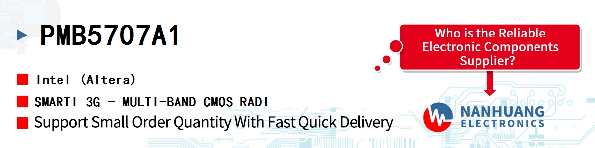PMB5707A1 Altera SMARTI 3G - MULTI-BAND CMOS RADI