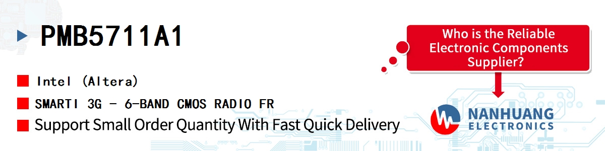 PMB5711A1 Altera SMARTI 3G - 6-BAND CMOS RADIO FR
