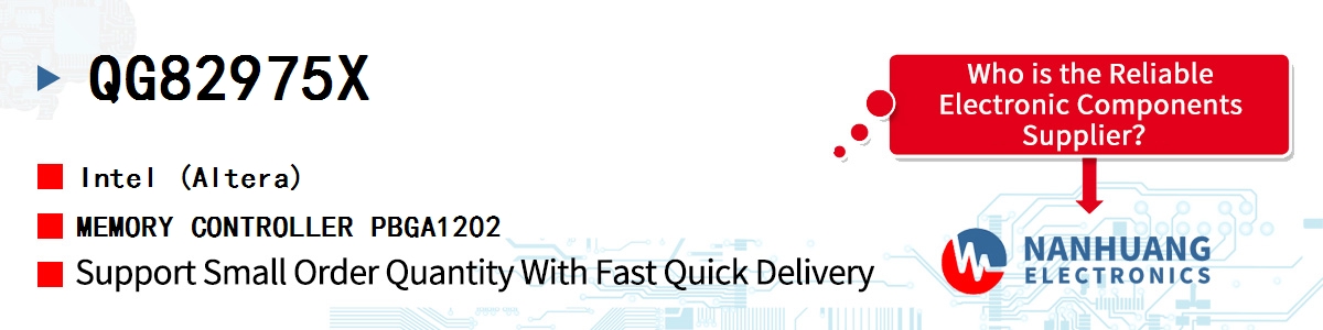 QG82975X Altera MEMORY CONTROLLER PBGA1202