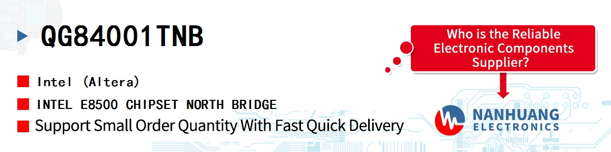 QG84001TNB Altera INTEL E8500 CHIPSET NORTH BRIDGE
