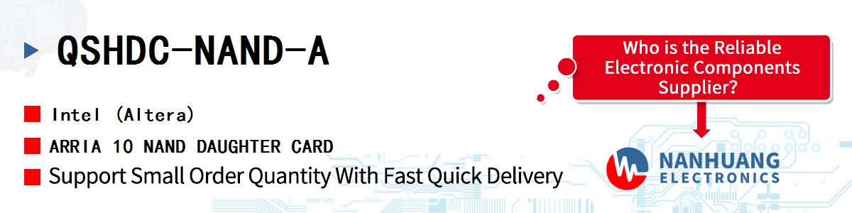 QSHDC-NAND-A Altera ARRIA 10 NAND DAUGHTER CARD