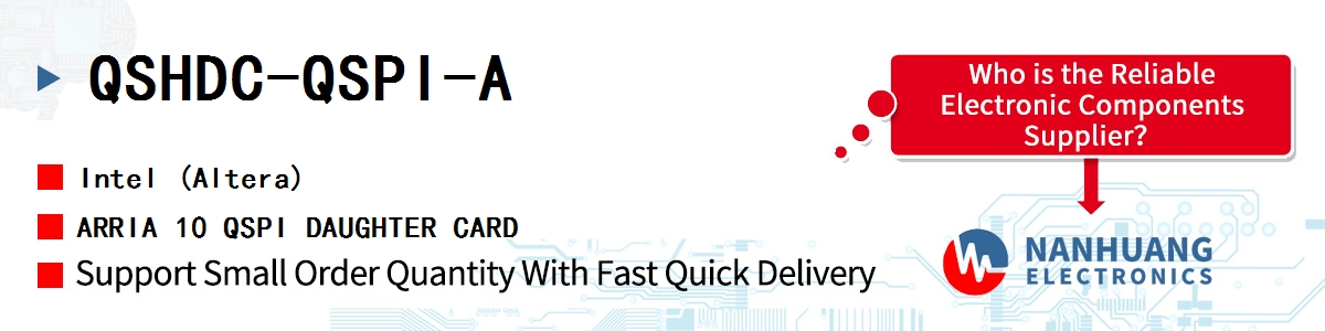 QSHDC-QSPI-A Altera ARRIA 10 QSPI DAUGHTER CARD